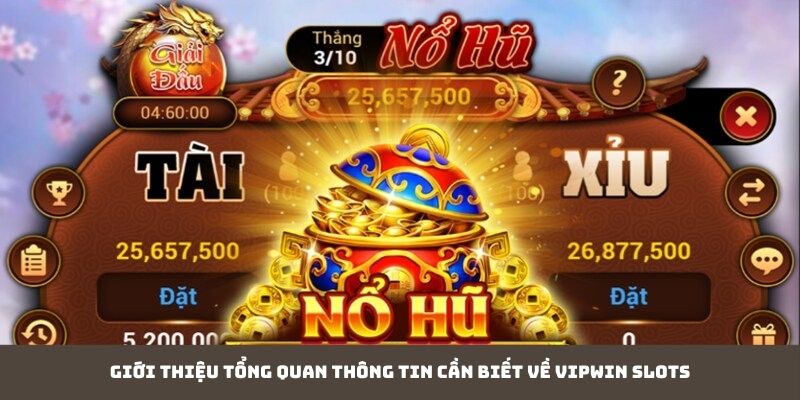 Giới thiệu tổng quan thông tin cần biết về Vipwin Slots